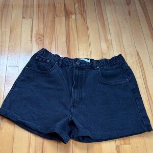 Refuge Black Jean Shorts for Women